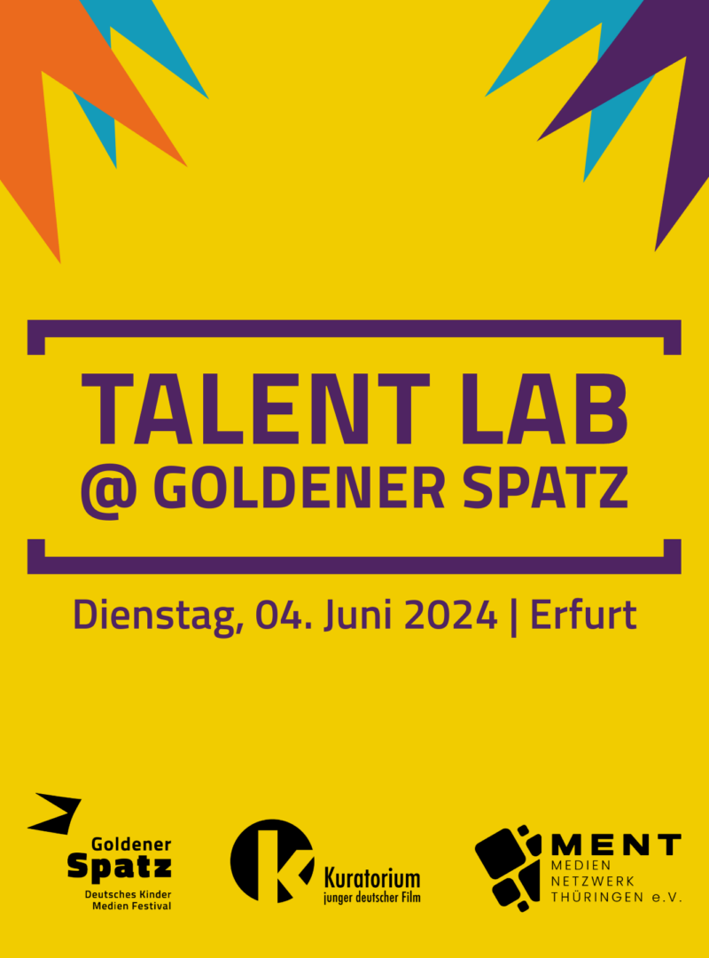 Talent Lab @ Goldener Spatz: Wettbewerb fördert Kindermedienprojekte