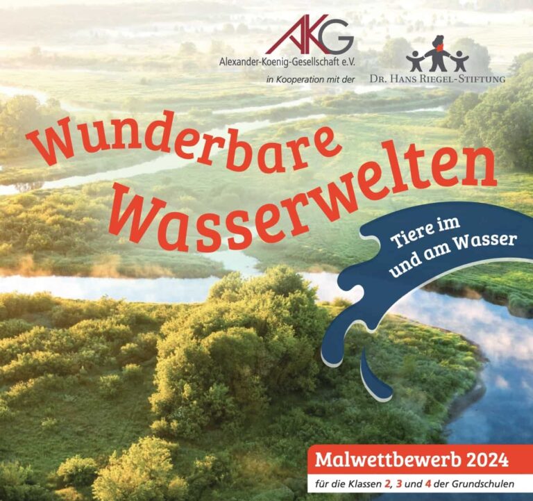 Malwettbewerb 2024: „Wunderbare Wasserwelten“ – Ein kreatives Abenteuer für Grundschüler